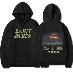 Negra Sudadera Kanye Pablo