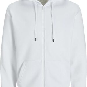 Sudadera Cremallera Blanca