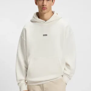 Hugo White Hoodie